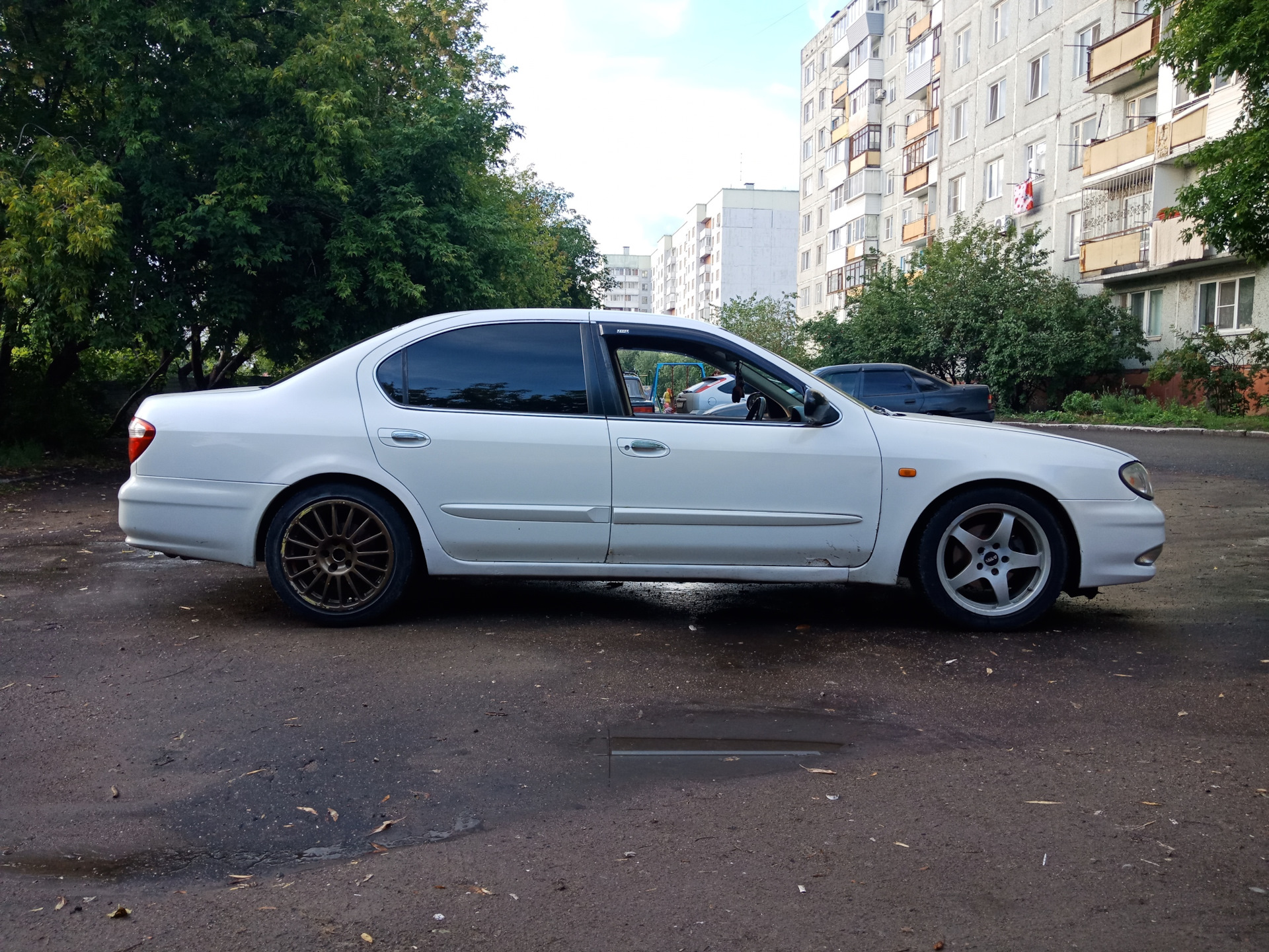 Занижение — Nissan Cefiro (A33), 2 л, 1999 года | тюнинг | DRIVE2