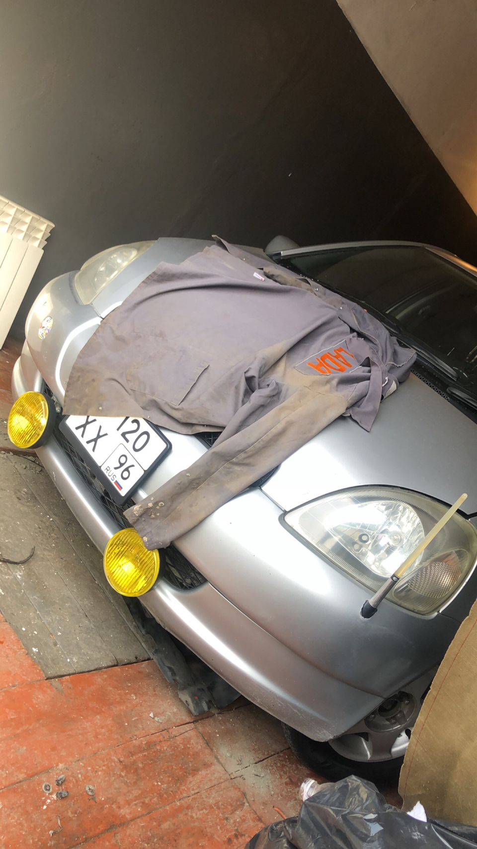Защита/пыльник двигателя — Toyota Vitz (10), 1 л, 1999 года ...