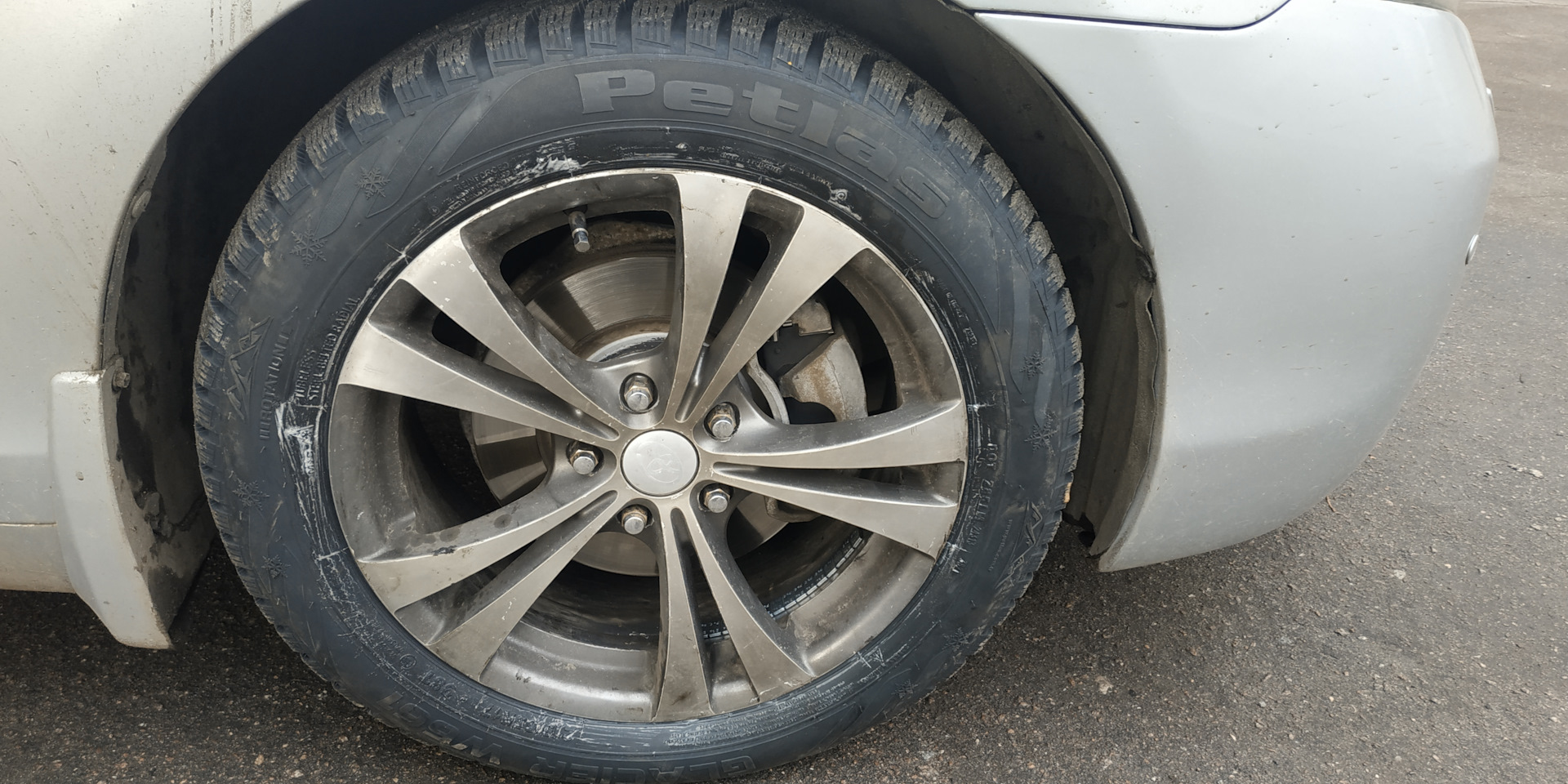 Сменил тапки) — Toyota Camry (XV40), 3,5 л, 2006 года | шины | DRIVE2