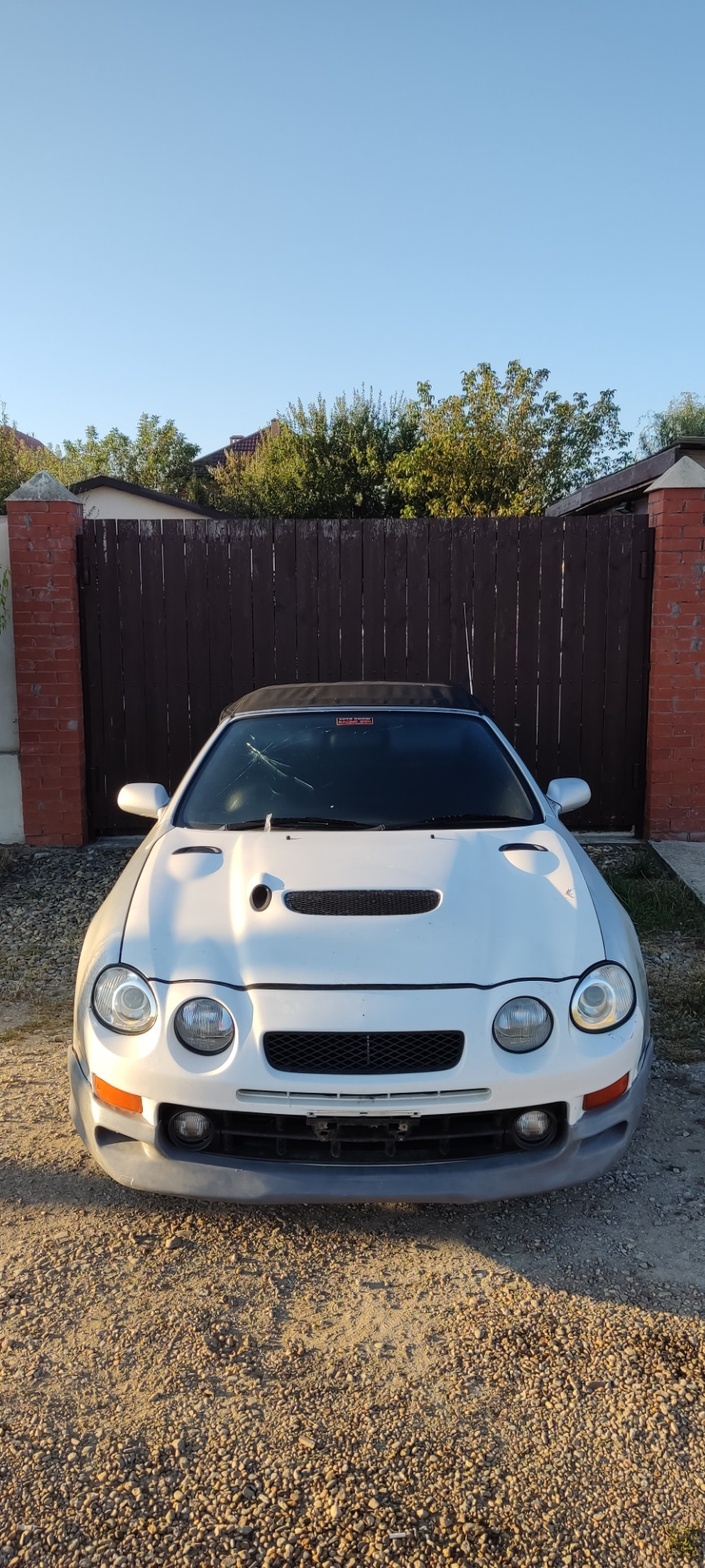 Установка морды — Toyota Celica (200), 2 л, 1995 года | тюнинг | DRIVE2