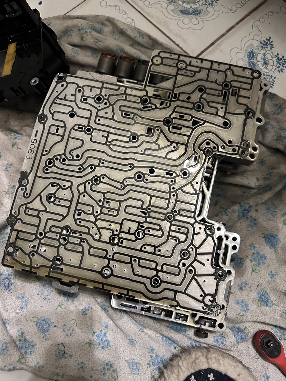 АКПП ZF 6hp21 bmw e91 коррекции разборка гидроблока — BMW 3 series (E90 ...