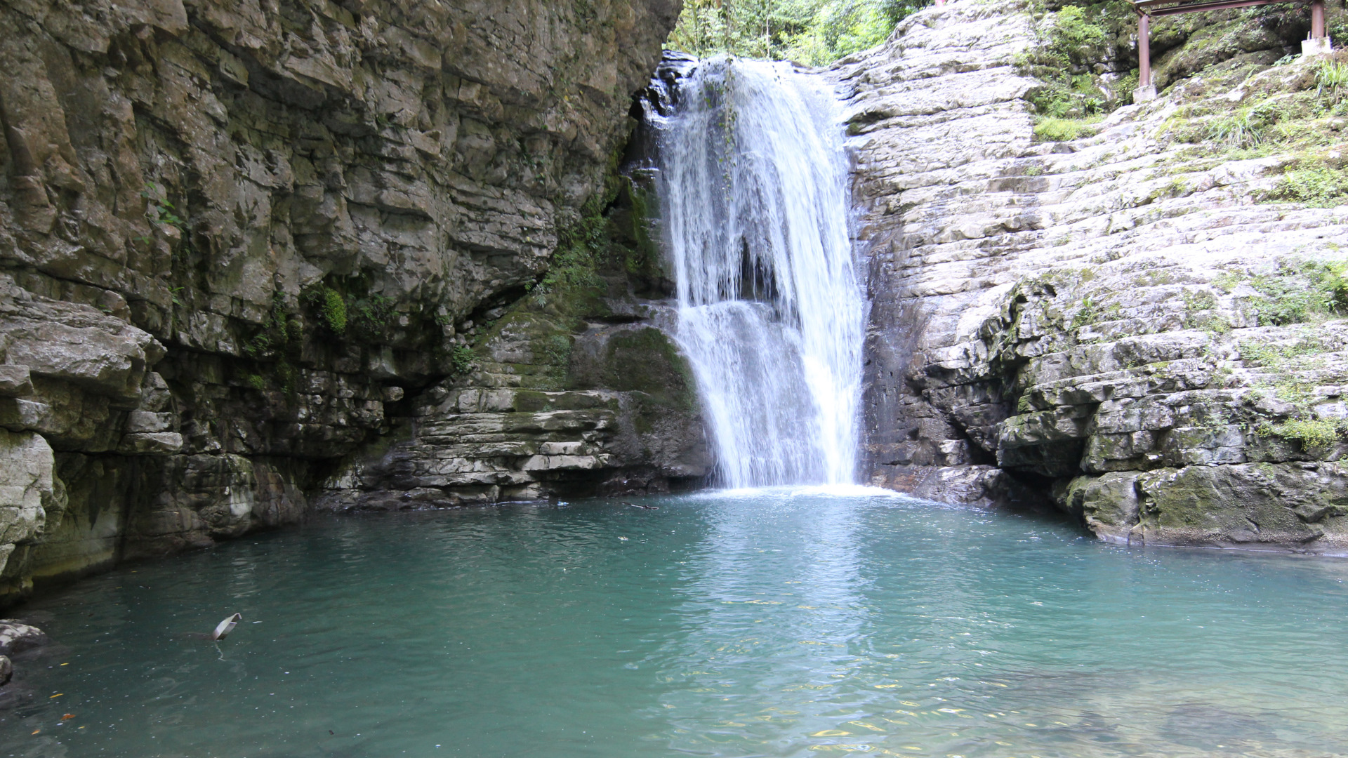 Ольгинский водопад в Абхазии фото