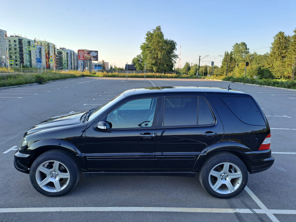 Расширители колёсных арок BRABUS ml w163 — Mercedes-Benz M-Class (W163 ...