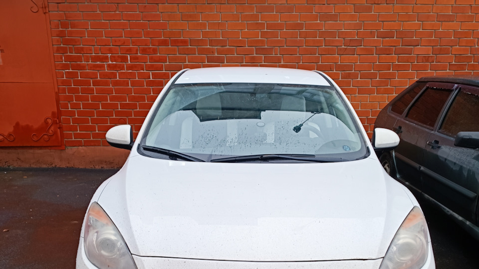 Помощи пост. Стук спереди слева — Mazda 3 (2G) BL, 1,6 л, 2012 года ...