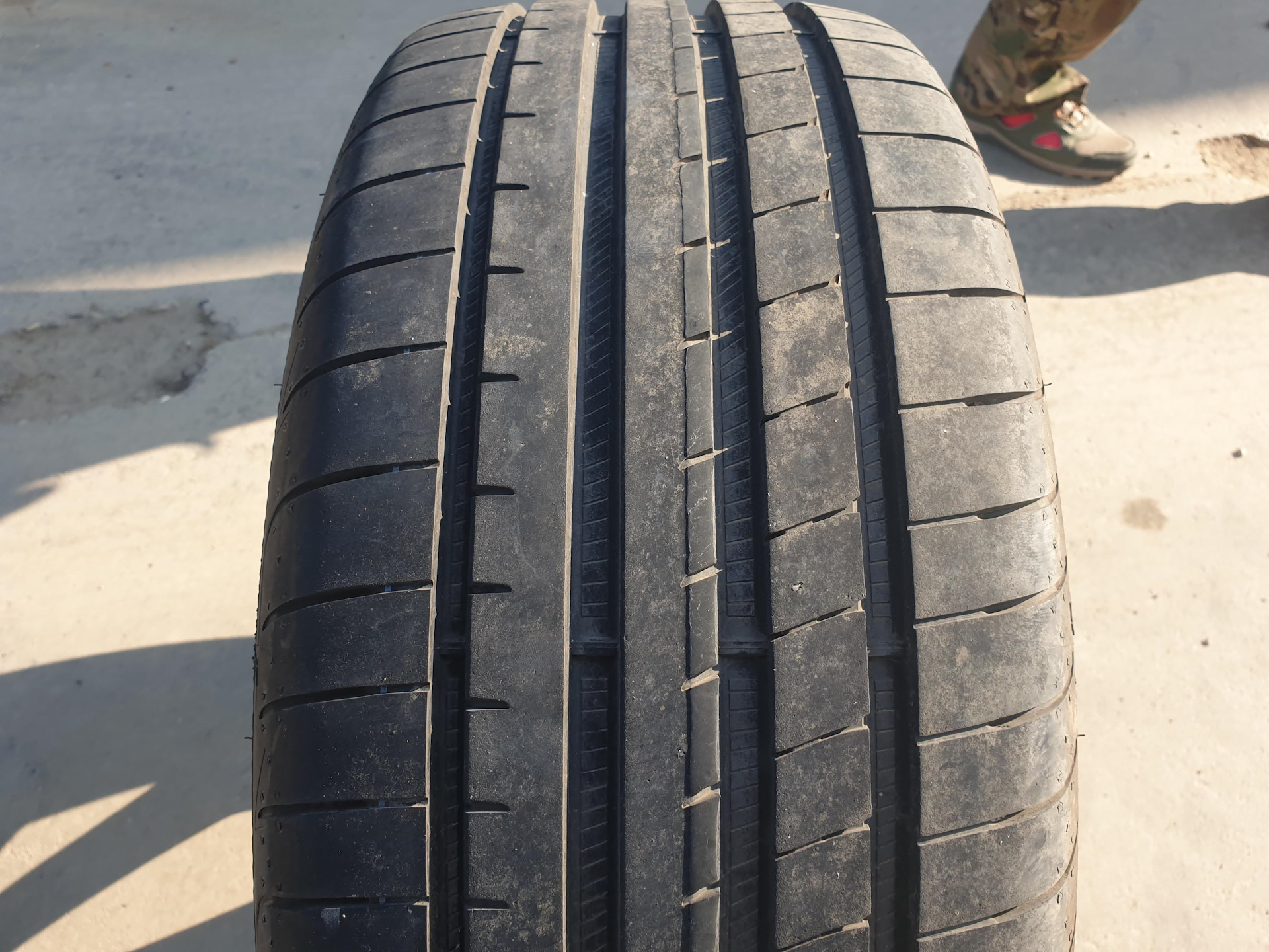 Лето Goodyear Eagle F1 Asymmetric 3 — Audi A6 (C7), 2 л, 2017 года ...