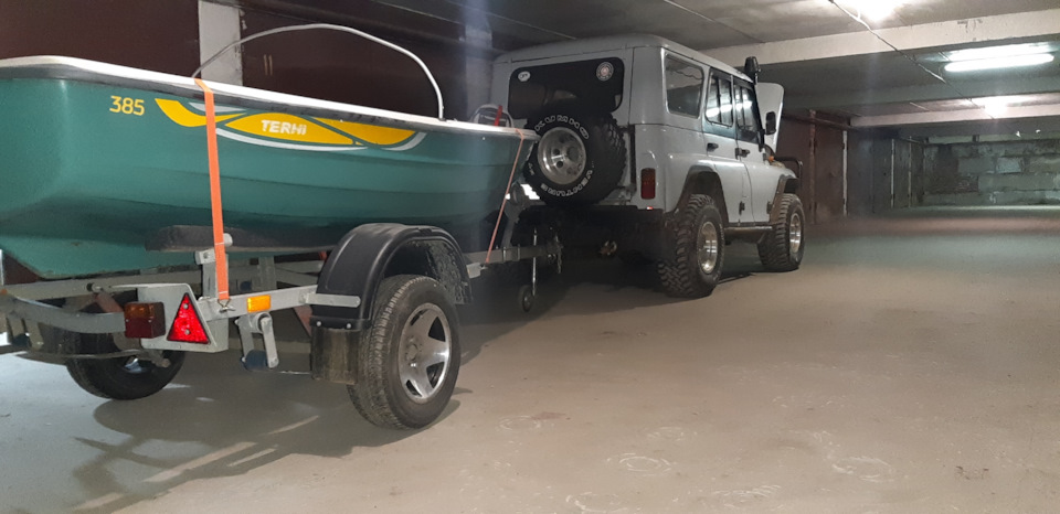 Ништяки для прицепа — УАЗ 31514, 2,5 л, 2005 года | колёсные диски | DRIVE2