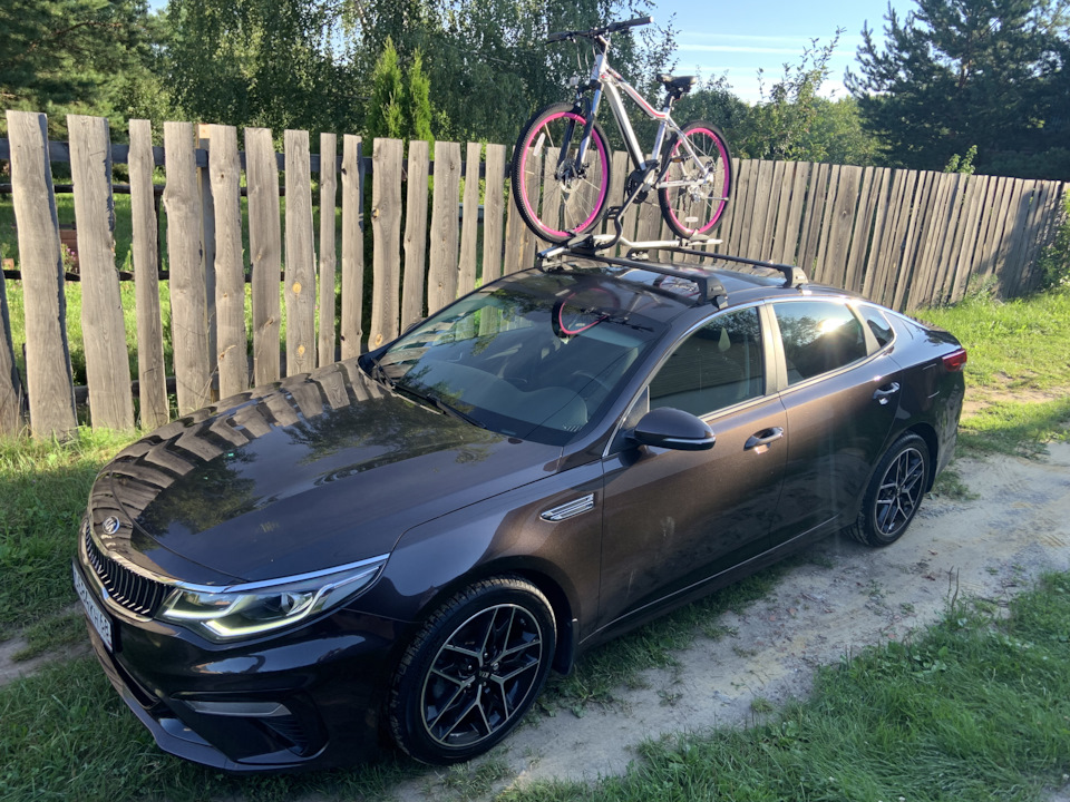 Kia optima deals bike rack