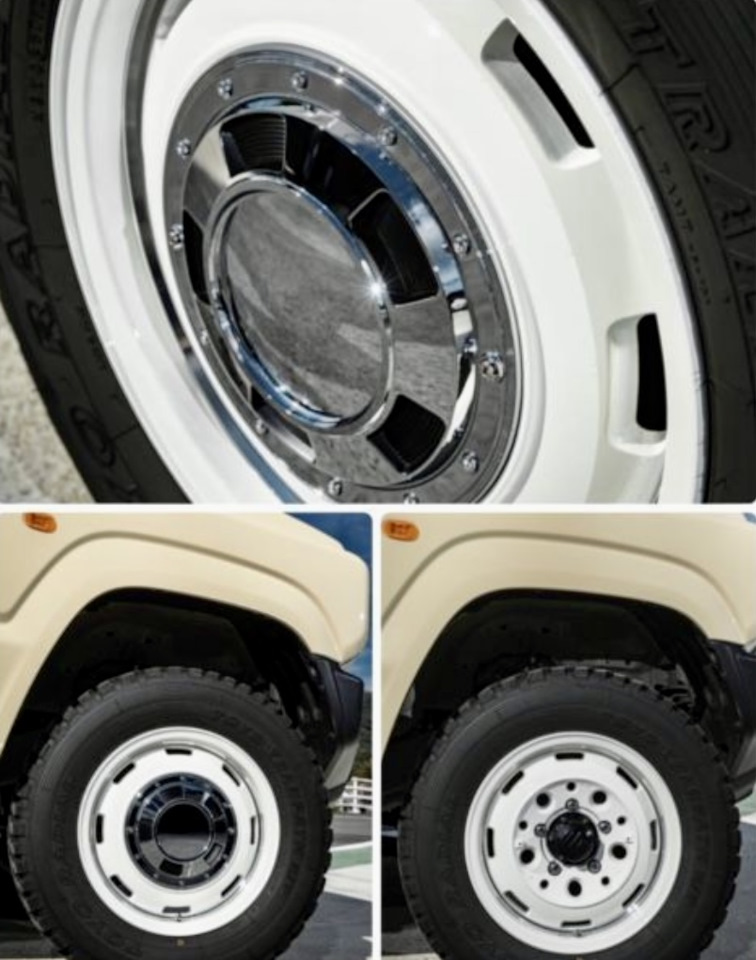 Литые диски MID 6Jx16 ET-5 5x139,7 на Suzuki Jimny (4G), Suzuki Jimny 5 ...