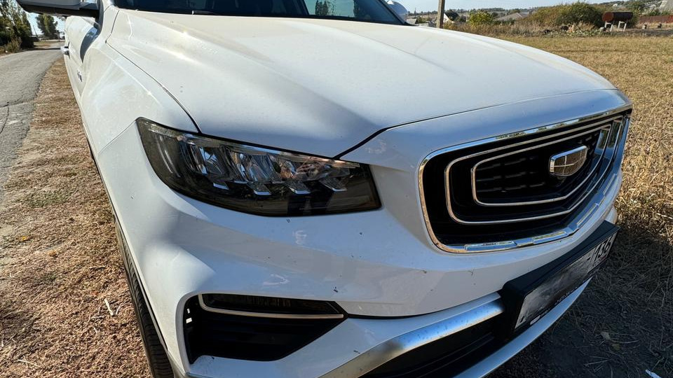 Geely Atlas Pro белый Lux