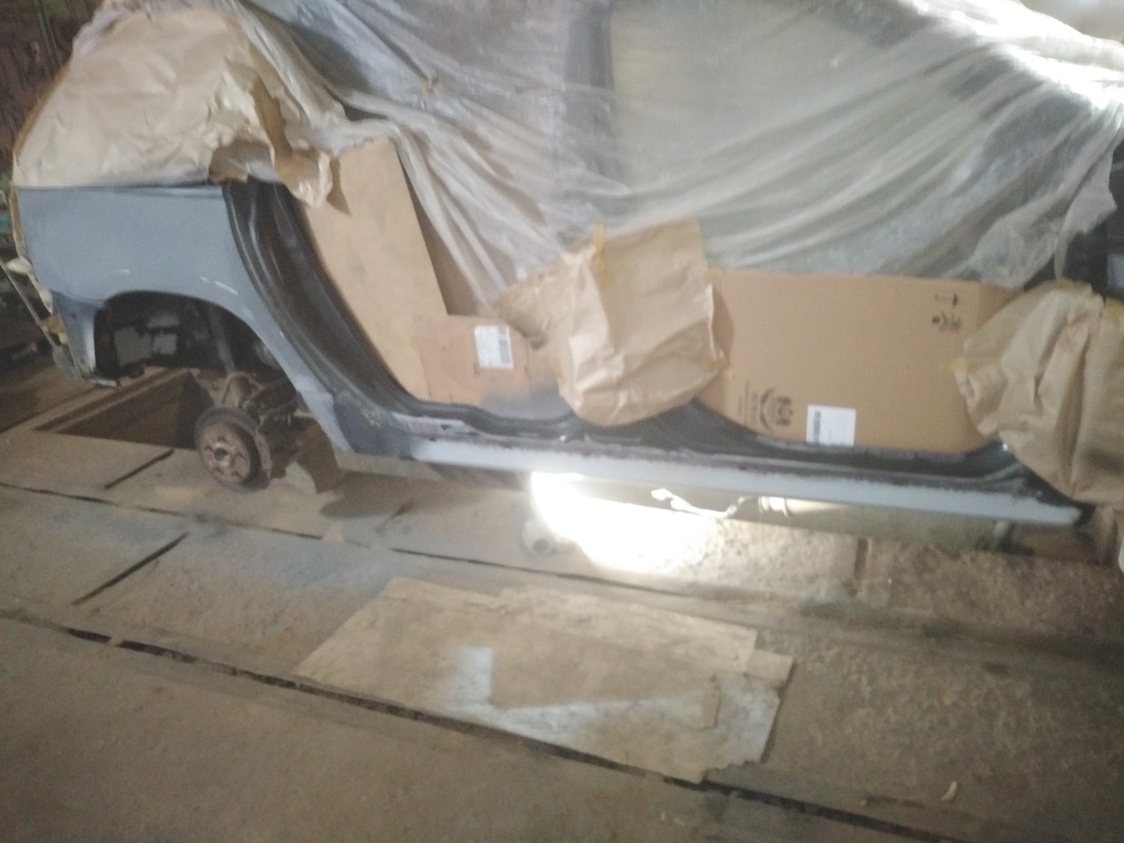 Кузовной ремонт — Chrysler Pacifica (1G), 3,5 л, 2005 года | кузовной ...