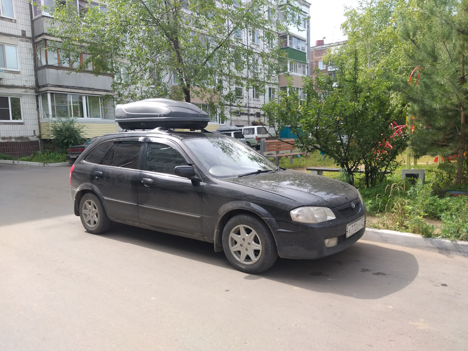 Обновки ч2 — Mazda Familia (BJ), 1,5 л, 1998 года | аксессуары | DRIVE2