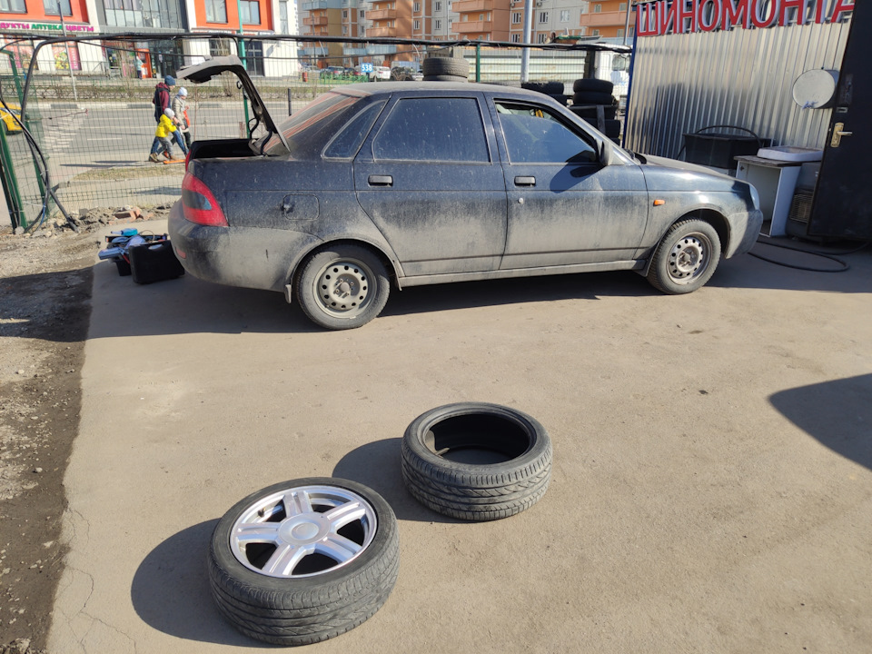 16-е торусы и подвеска Астон -70 на приору — Lada Приора седан, 1,6 л ...