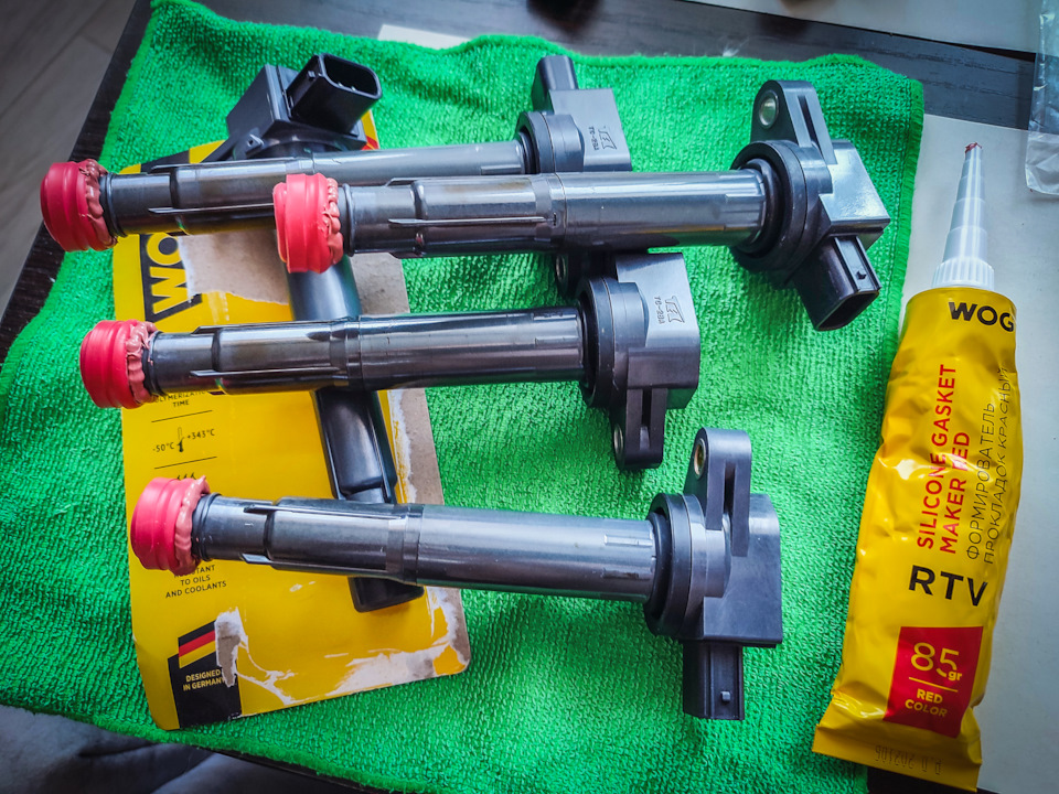 Катушка, свечи, наконечники Nak-Kat — Honda Accord (7G), 2,4 л, 2006 ...