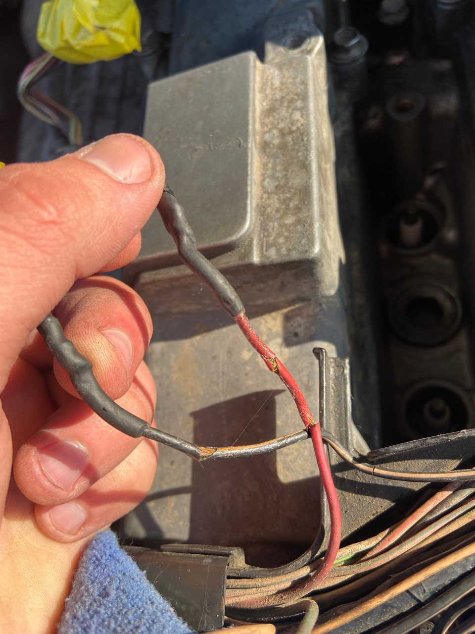 Поломка дроссельной заслонки — Toyota Crown (S150), 3 л, 1997 года ...