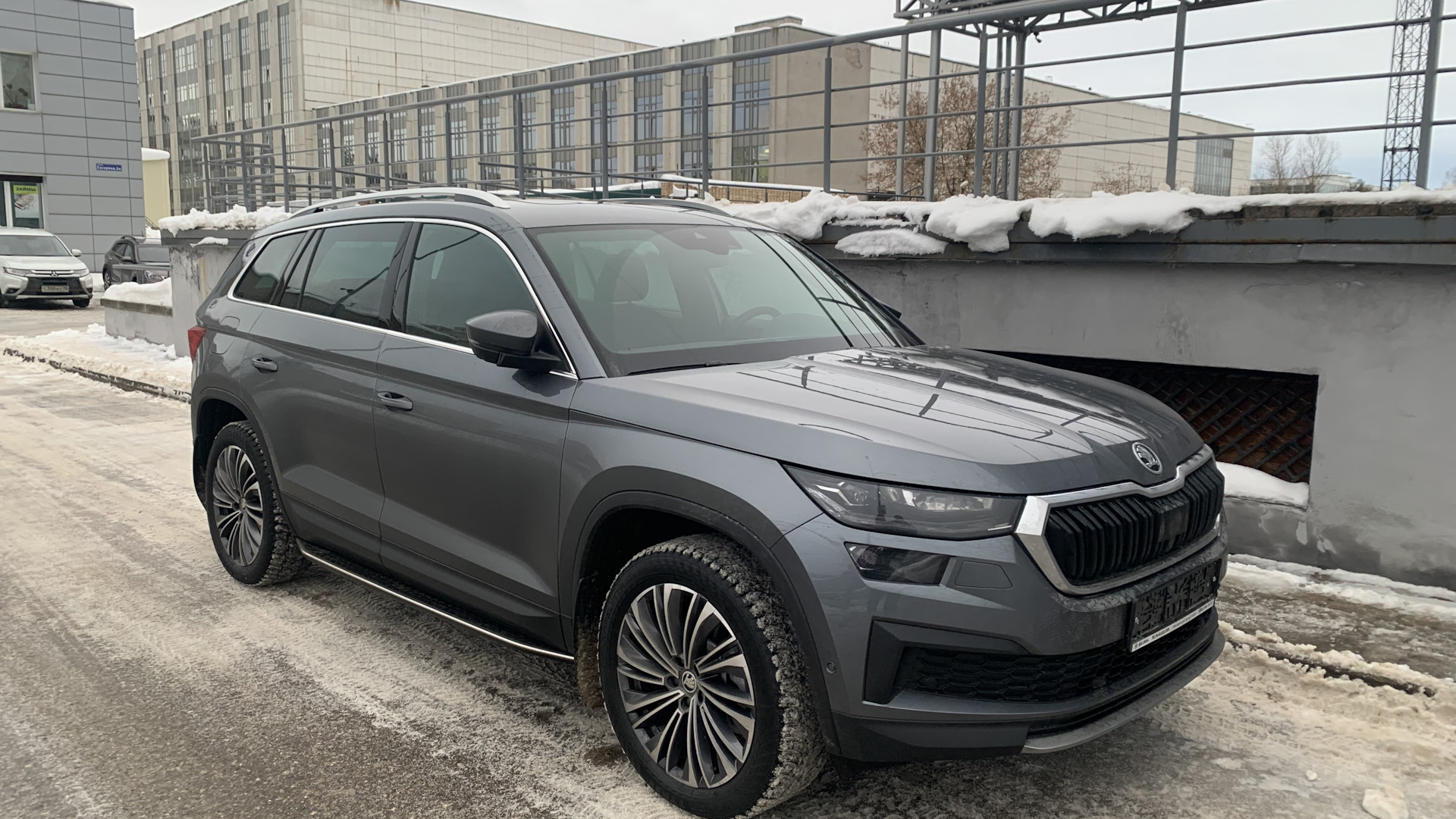 Skoda Kodiaq 2.0 бензиновый 2022 | 2.0 турбо Мишка на DRIVE2