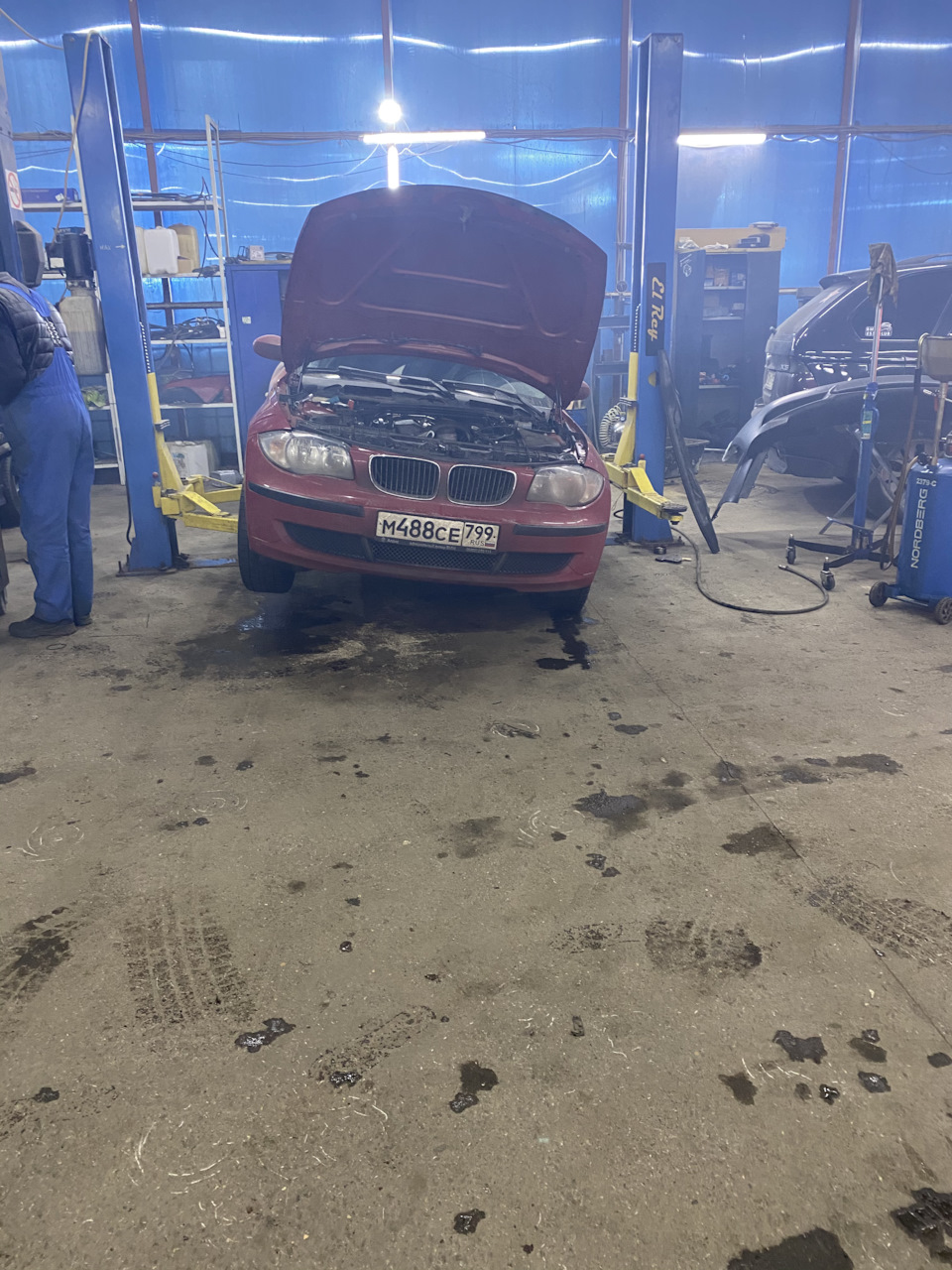 Жор масла и раскоксовка — BMW 1 series (E81/E87), 1,6 л, 2007 года ...