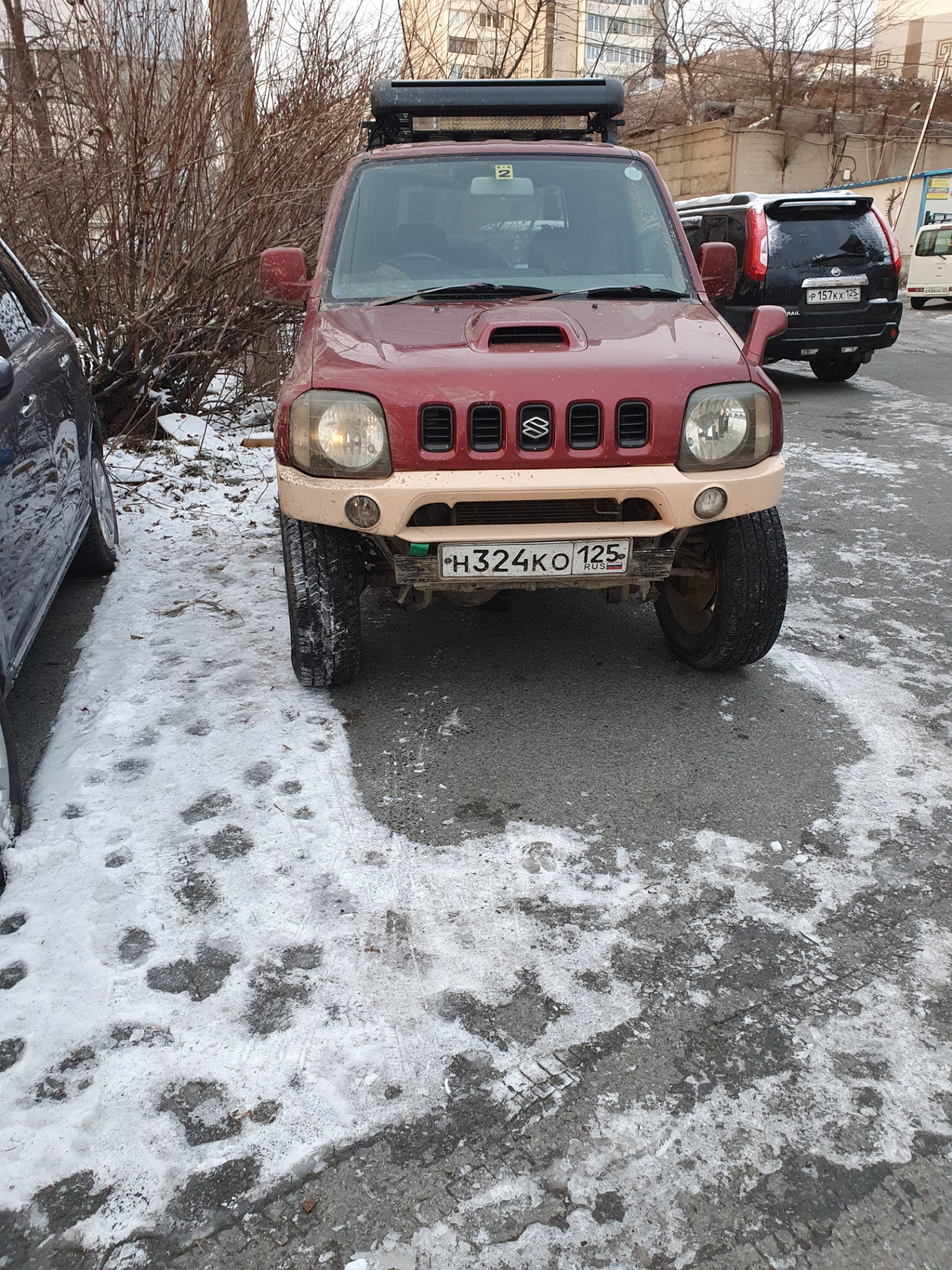 Буксировочные петли — Suzuki Jimny, 0,7 л., 2001 года | тюнинг | DRIVE2