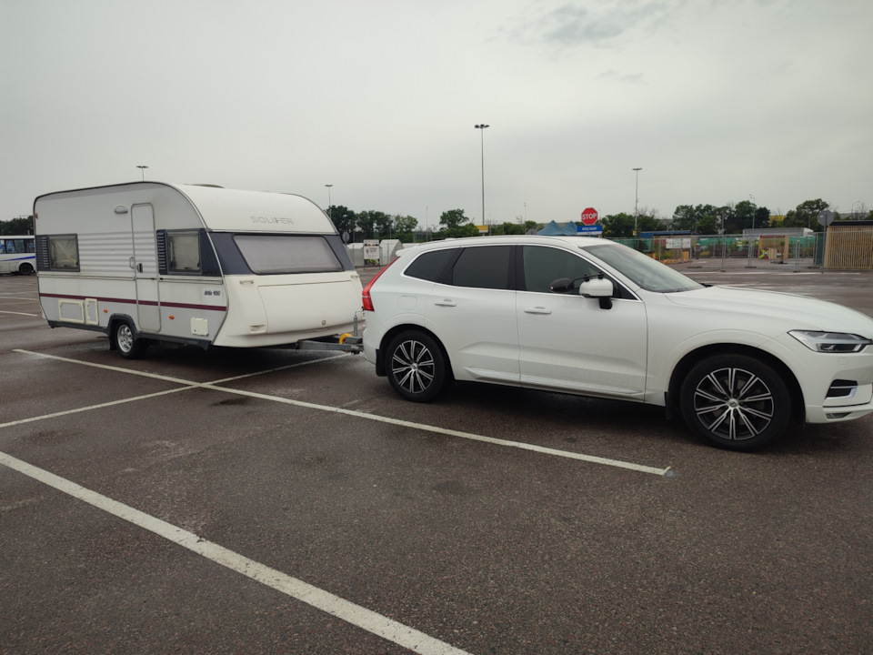 Первый выезд — Volvo XC60 (2G), 2 л, 2018 года | путешествие | DRIVE2