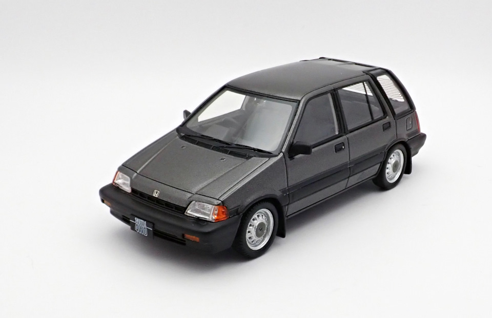 MARK43 1/43 Honda CIVIC SHUTTLE 4WD M AR 1984 Silver Model