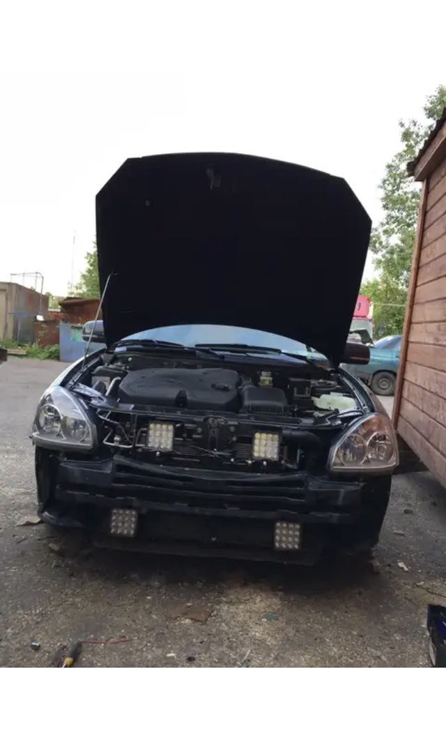 4 фсо и диодные туманки — Lada Приора хэтчбек, 1,6 л, 2012 года ...