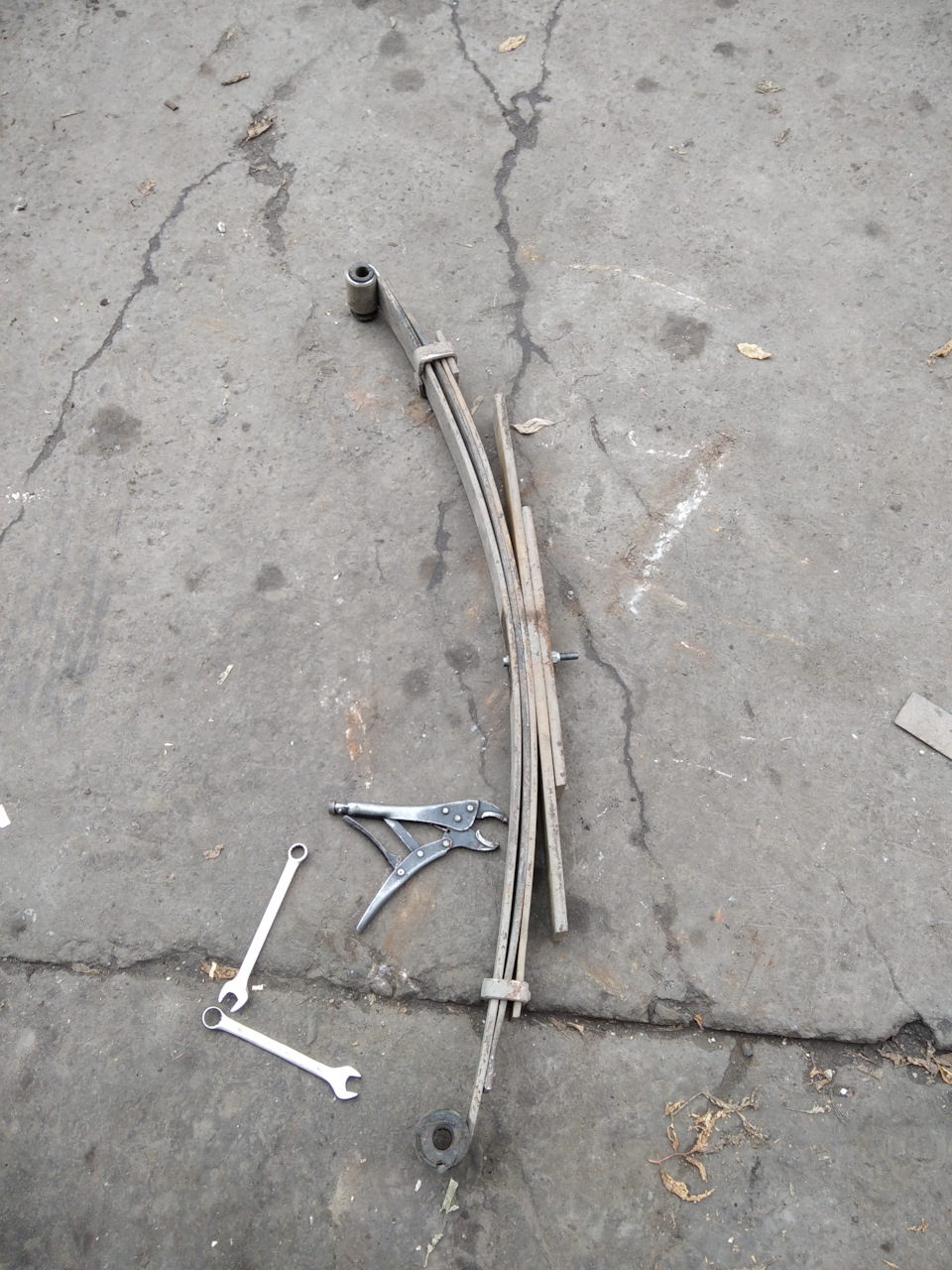 Рессора — KIA Besta, 2 л, 1988 года | своими руками | DRIVE2