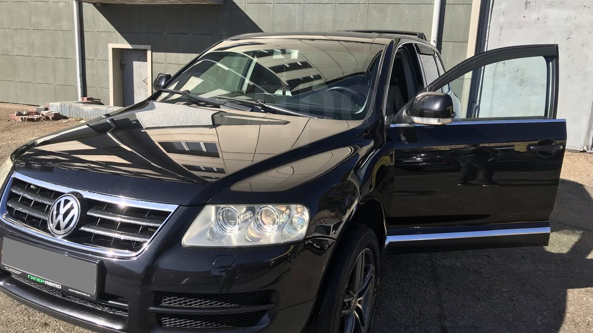 Туарег на газу. Е449тр174 Touareg.