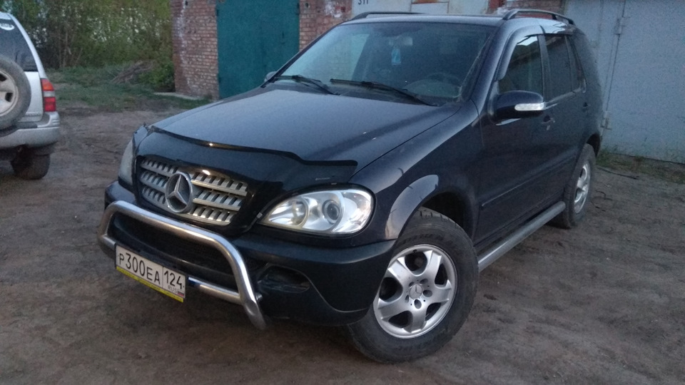 Кенгурятник Brabus Mercedes ml w163