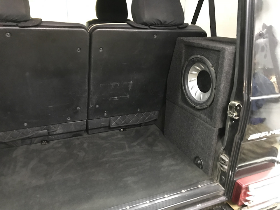 Переделал сабвуфер 🔊 — Mercedes-Benz G-Class (W463), 3,2 л, 1994 года ...