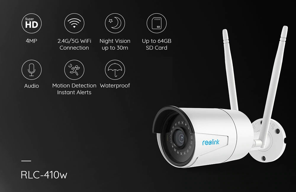 Ip mp4. Reolink RLC-410w. Reolink Wi-Fi камера. Reolink 410. Камера реолинк 410w.