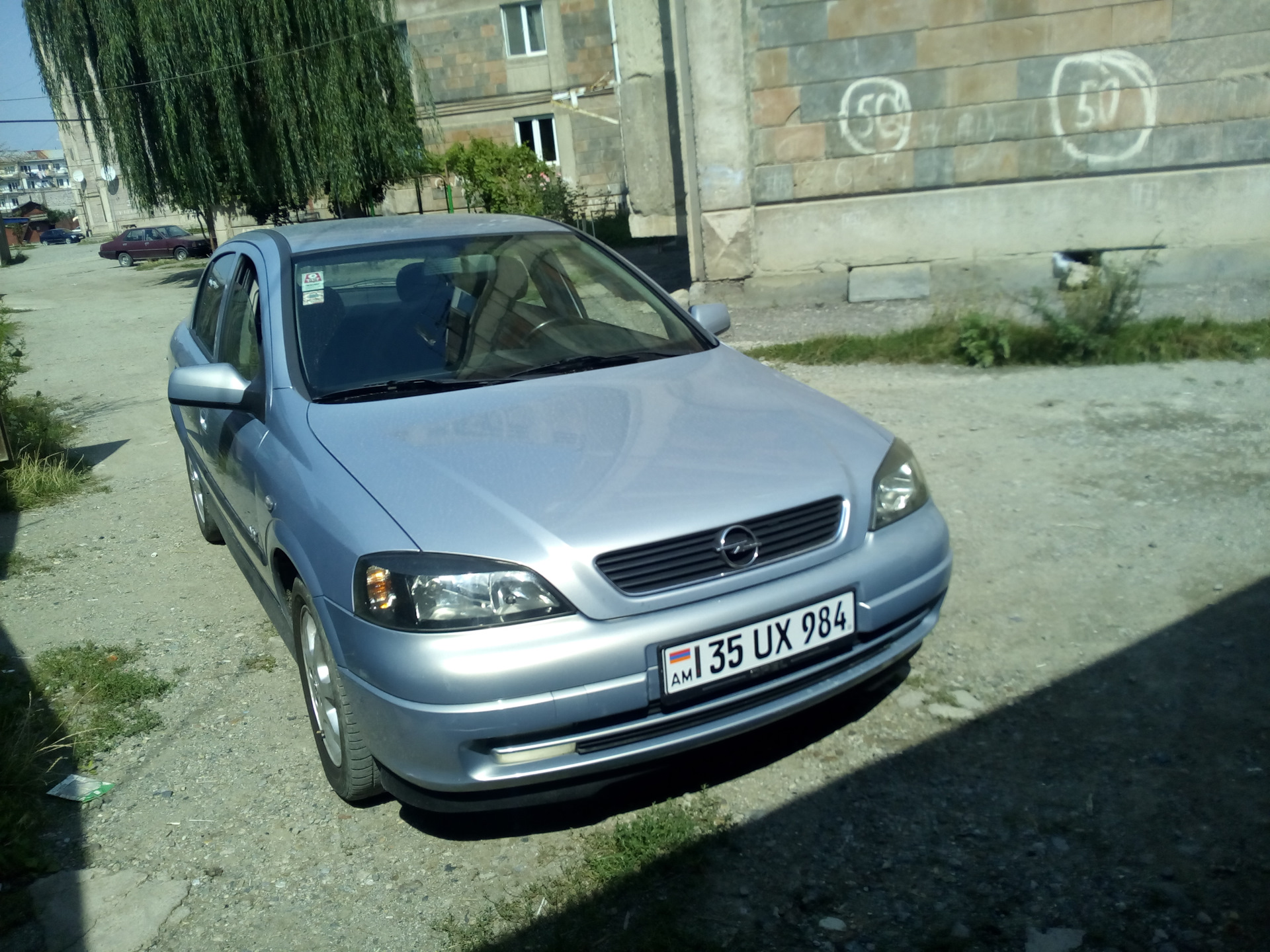 Мы уже с номерами. — Opel Astra G, 1,6 л, 2002 года | техосмотр | DRIVE2