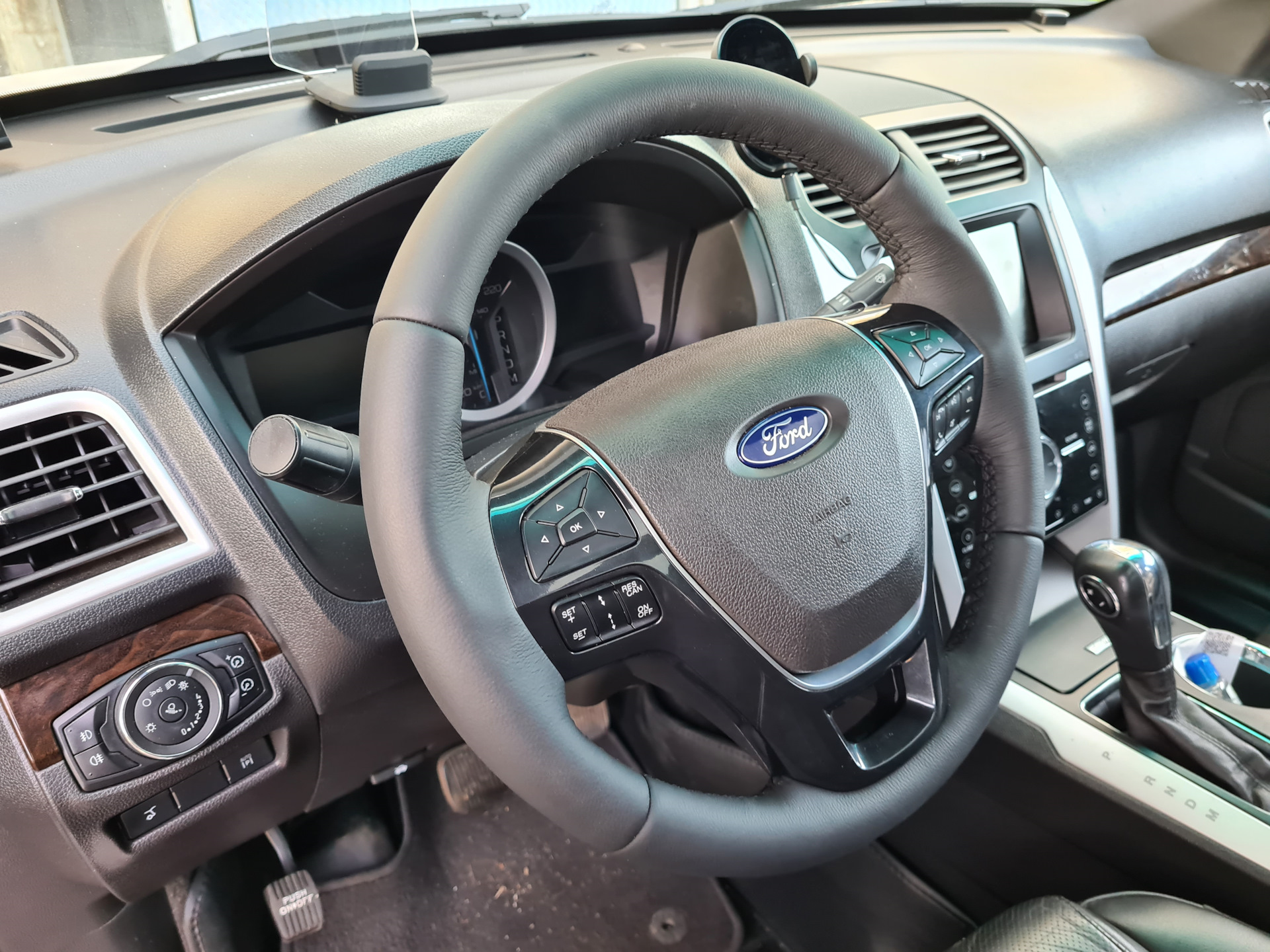 Форд эксплорер как снять руль Рестайлизация часть 1: руль - Ford Explorer (5G), 3,5 л, 2012 года стайлинг DRIV