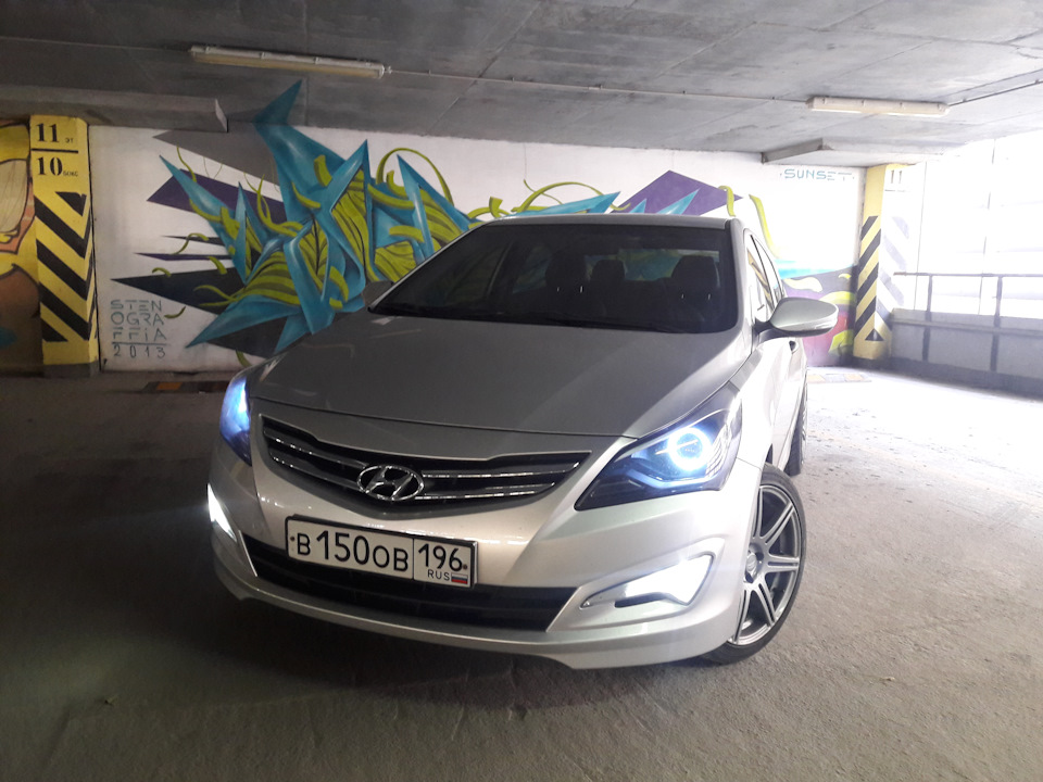Photo from the logbook Hyundai Solaris (1G)