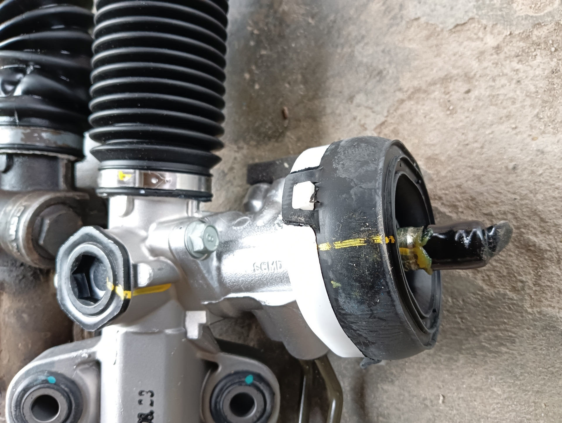 Новая рулевая рейка MANDO — Hyundai Accent (2G), 1,5 л, 2010 года ...