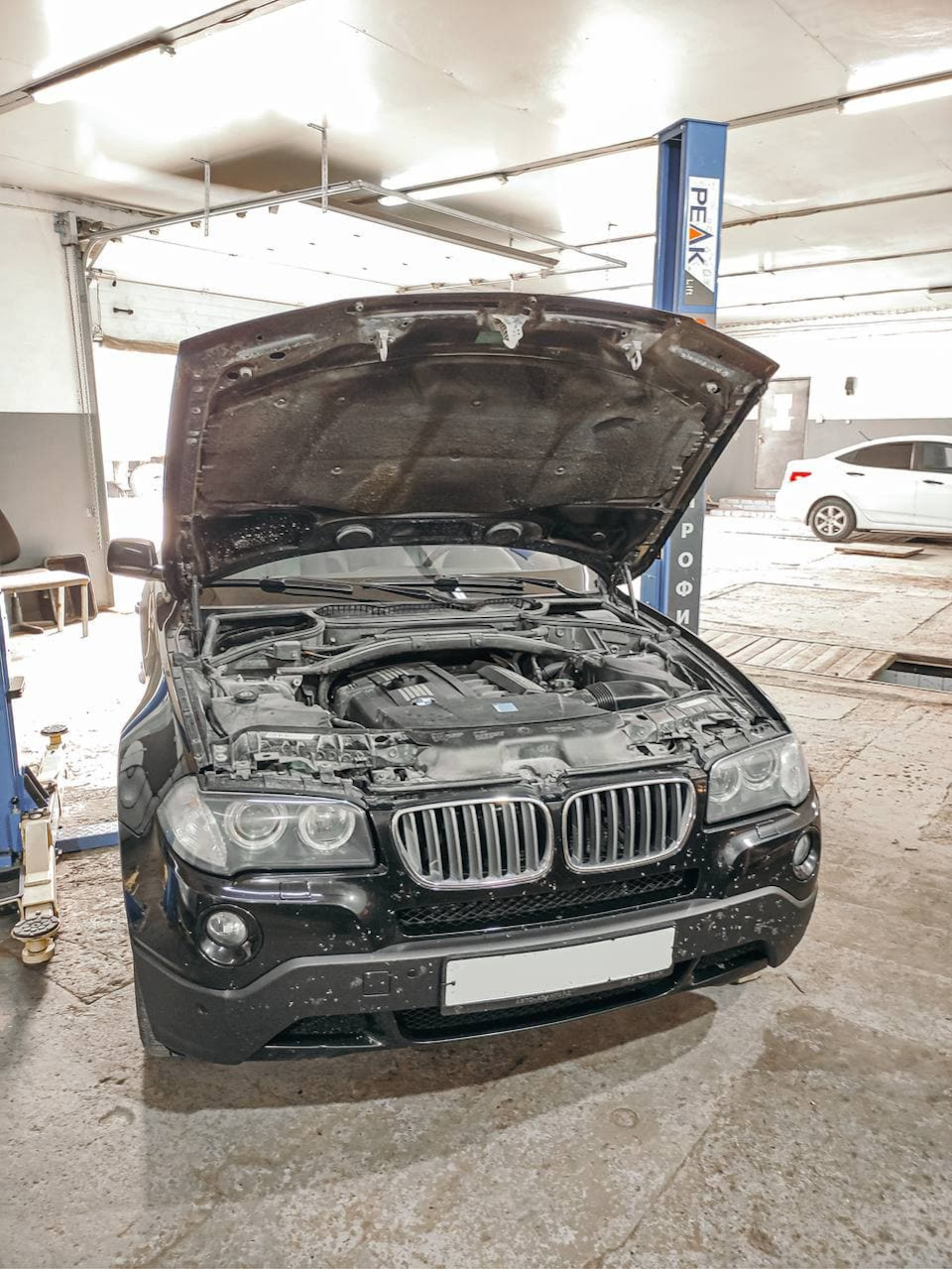 BMW X3 (БМВ Х3) 2007 года с двигателем 2.5 / Удаление катализатора и ...