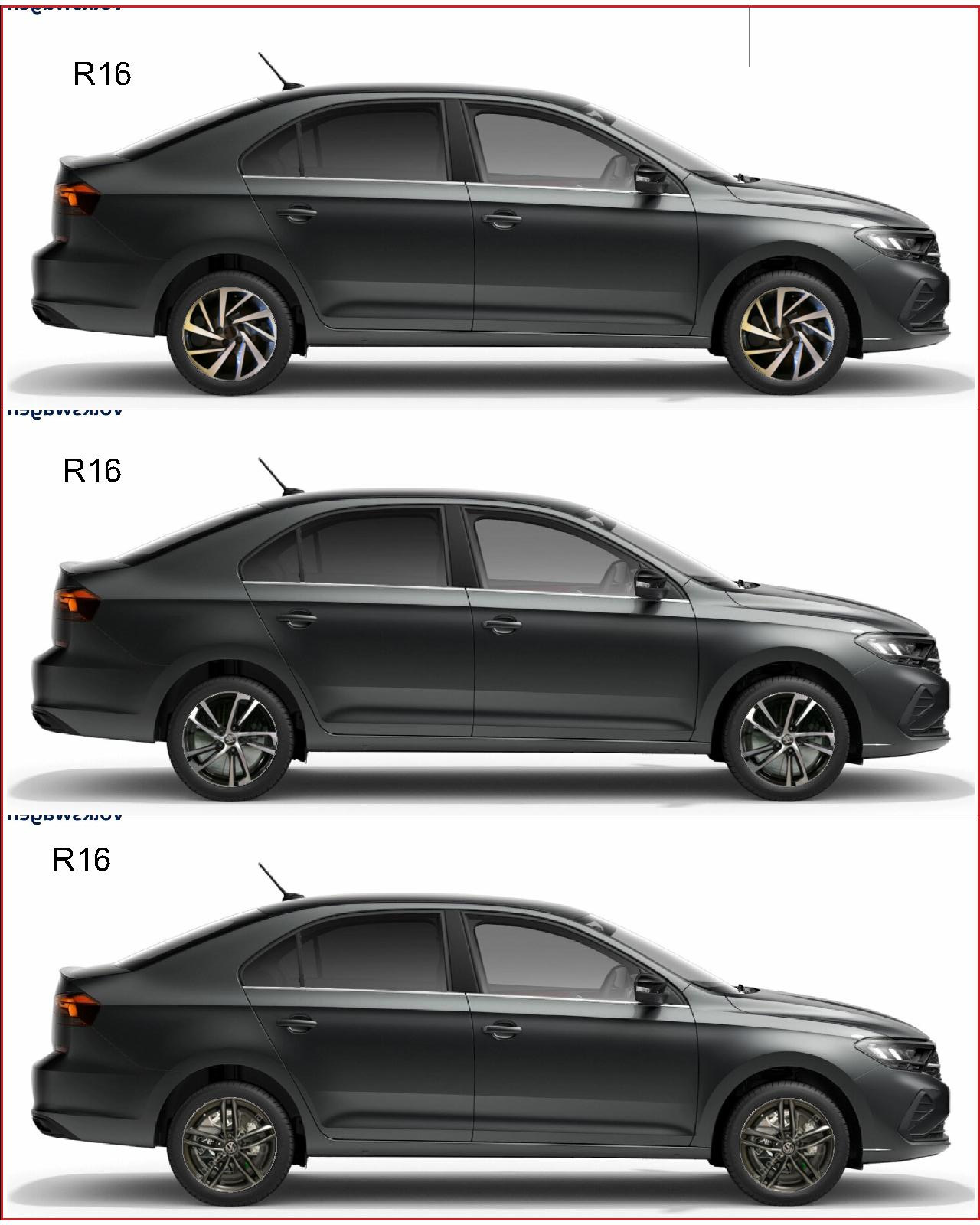 Примерка колесных дисков R16, R17, R18. VW POLO 2020. (шаблоны) — Volkswagen  Polo liftback, 1,6 л, 2021 года | колёсные диски | DRIVE2