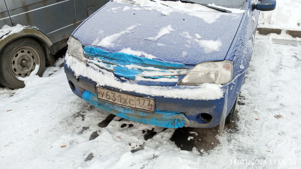 Бросьте, зачем ему термостат, это же Логан! — Renault Logan (1G), 1,6 л ...