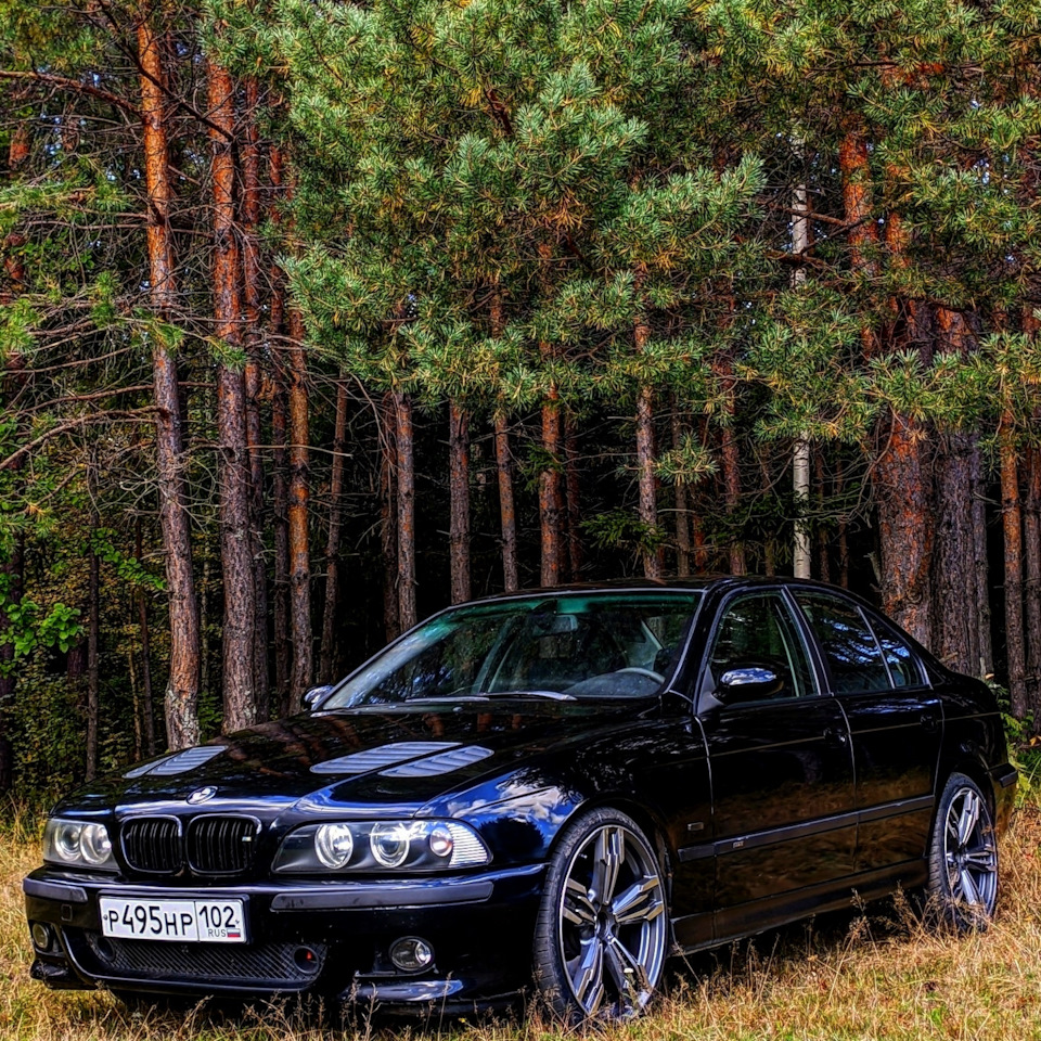 Новые диски R20 и новая резина 433 стиль разноширы ТРАНСФОРМЕРЫ — BMW 5  series (E39), 2,8 л, 2000 года | колёсные диски | DRIVE2