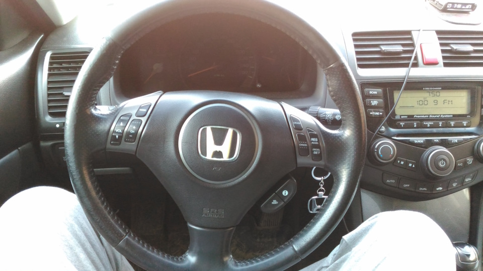 Замена шильдика в Руле, Перешивка руля и замена ручки АКПП. — Honda ...