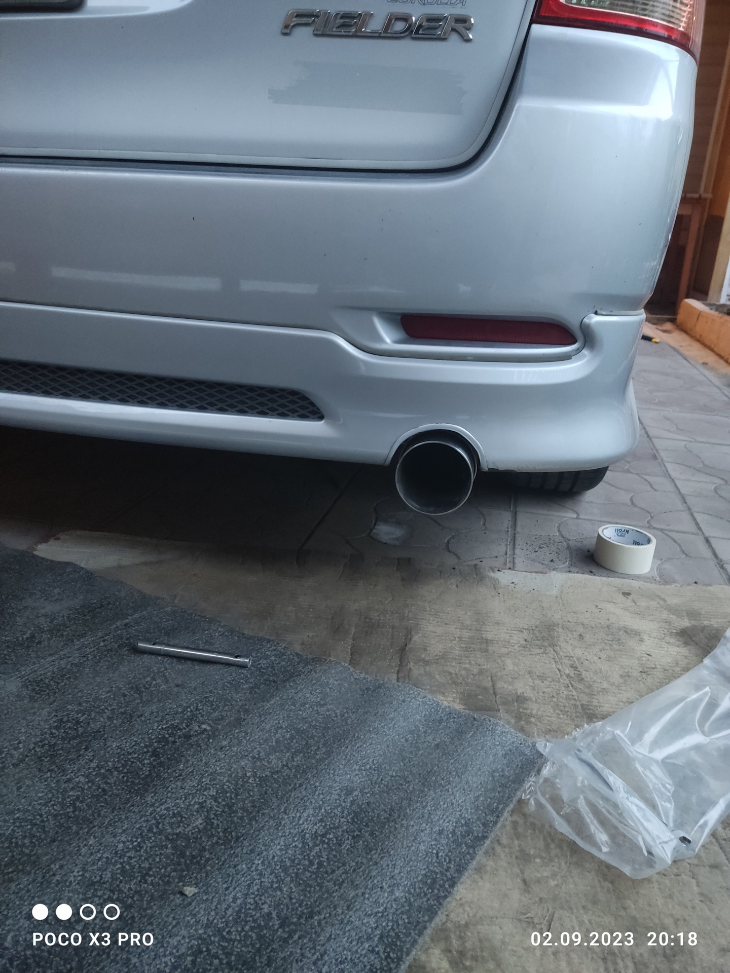 Банка 3х литровая из под огурцов — Toyota Corolla Fielder (E120), 1,5 л ...