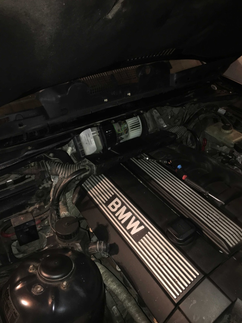 Вентилятор отопителя e36 _part 2 — BMW 3 series Coupe (E36), 2 л, 1997 ...
