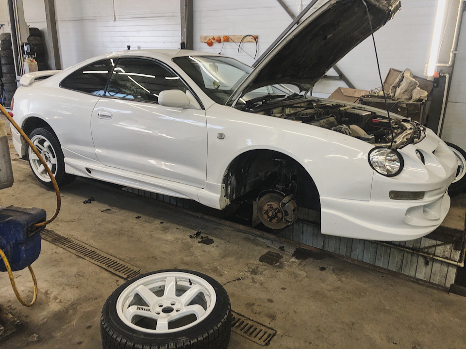 Горит обозначение ручного тормоза. Ч.2. РЕШЕНО — Toyota Celica (200), 2 ...