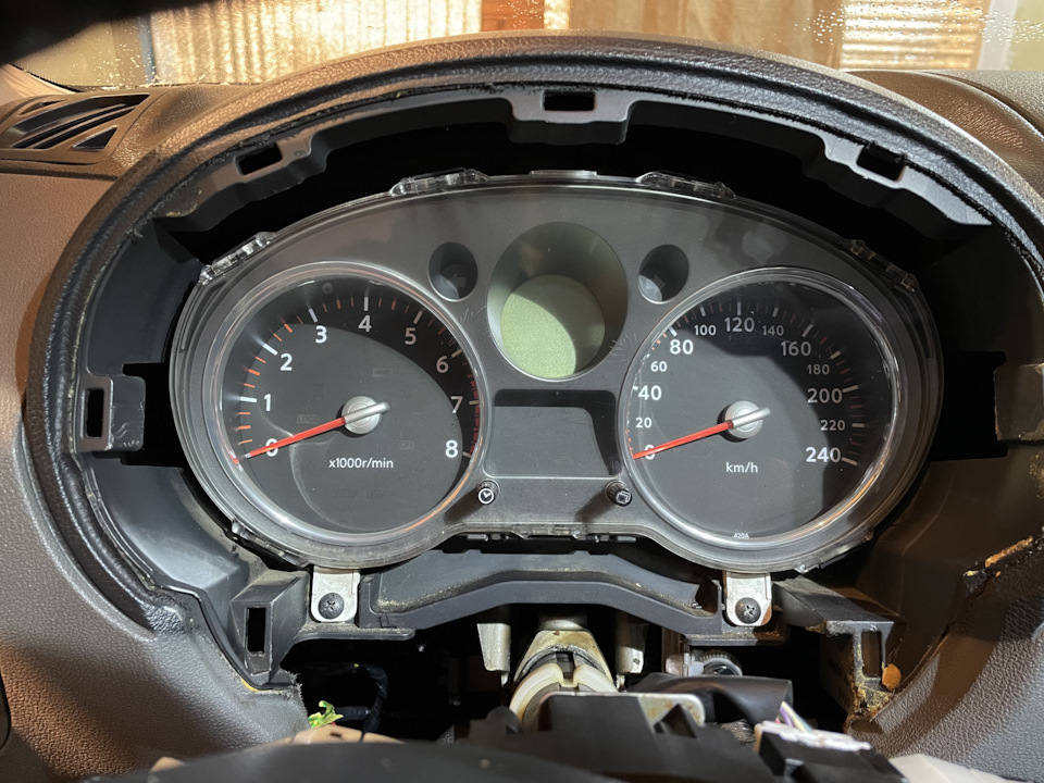 Запись №35. Инверсия приборной панели. Изгоняем глаз Саурона. — Nissan ...