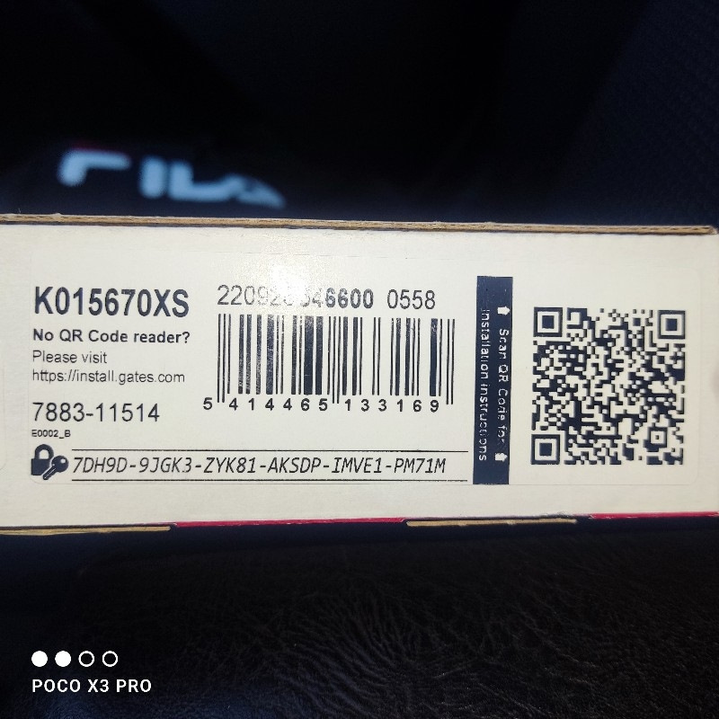 K015670XS Комплекты деталей для ремней грм GATES | Запчасти на DRIVE2