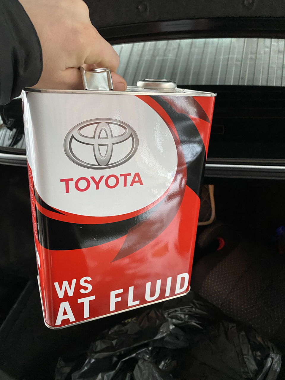 Замена масла в АКПП Toyota