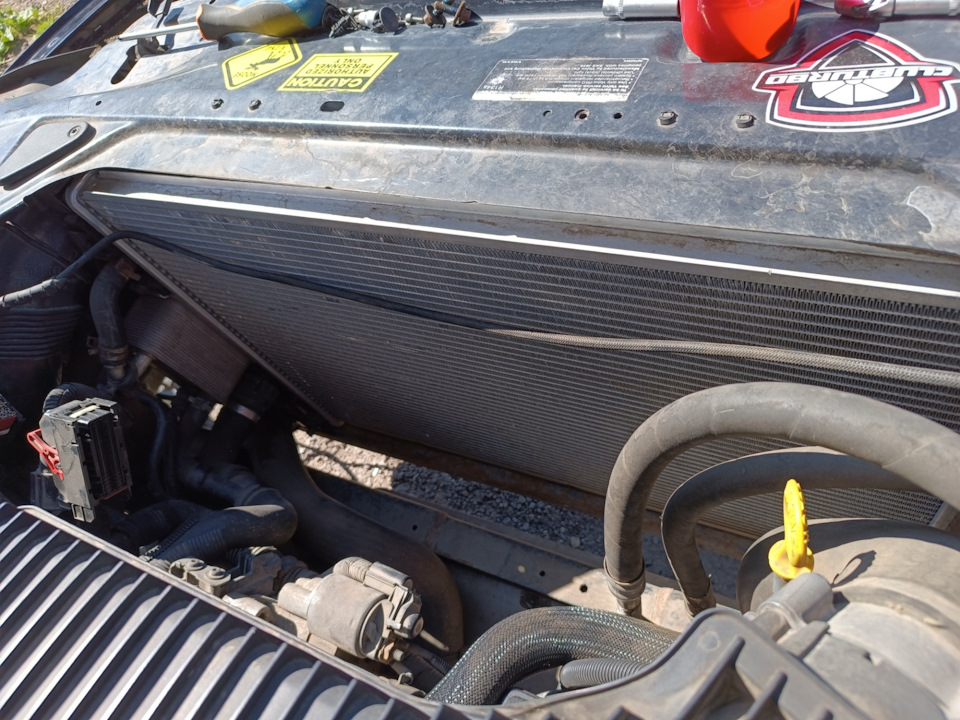 Замена интекулера, продувка радиаторов, воздушный фильтр замена — Volvo ...