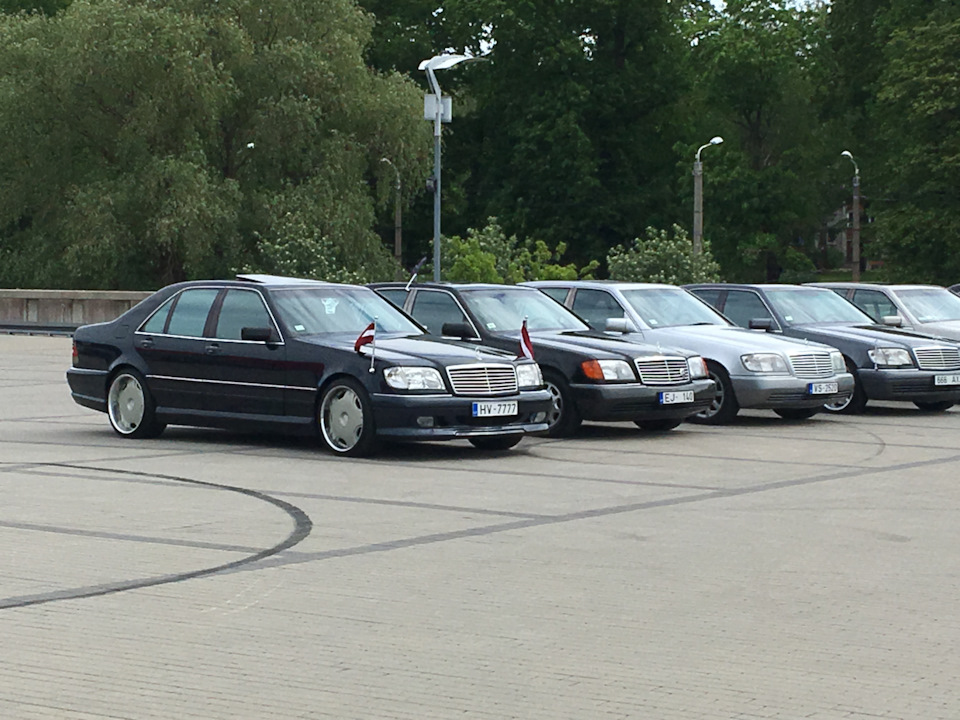 W140 Latvia открытие сезона — Mercedes-Benz S-Class (W140), 3 л, 1998 ...