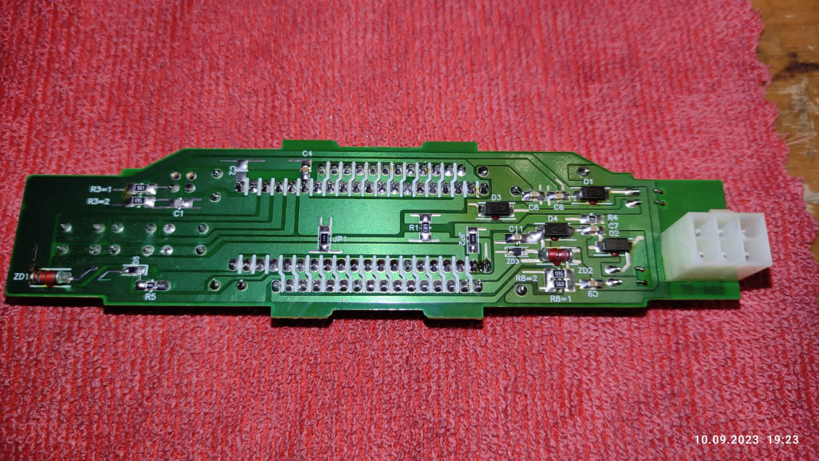 Пропайка штатных часов — Chevrolet Lacetti 5D, 1,6 л, 2007 года ...