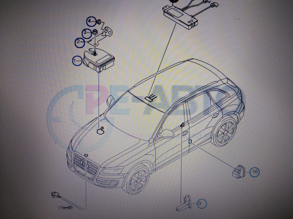 Photo from the logbook Audi Q5 (1G)