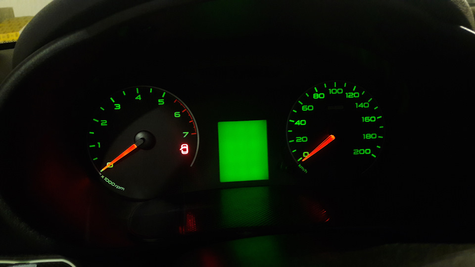Пересвет комбинации приборов Лада Гранта — DRIVE2