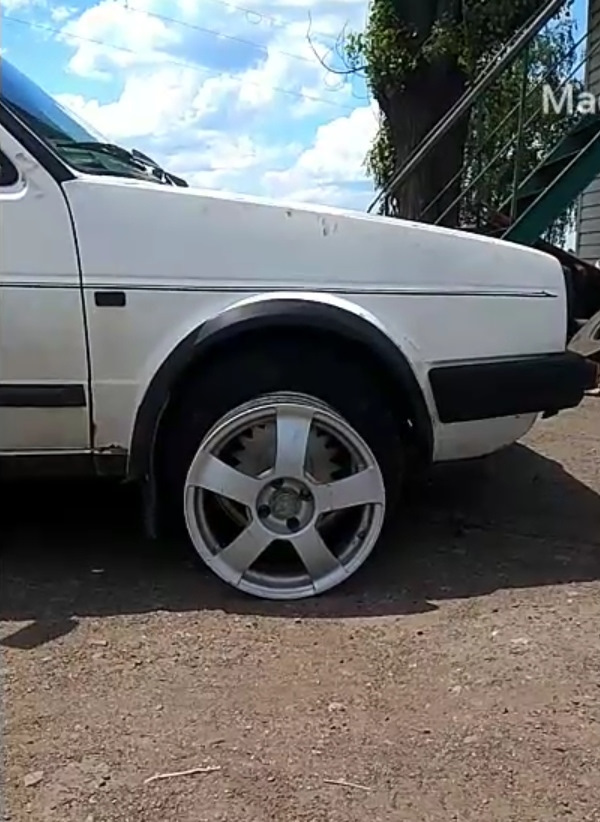 Диски R16 — Volkswagen Golf Mk2, 1,6 л, 1987 года | колёсные диски | DRIVE2